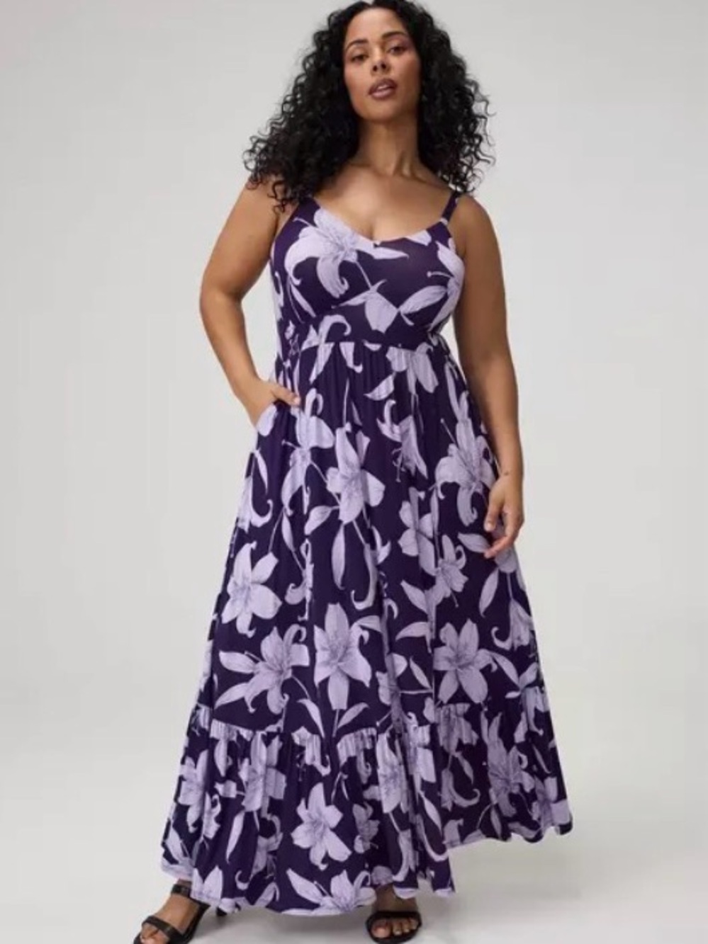 NWT Torrid Tiered Maxi Dress